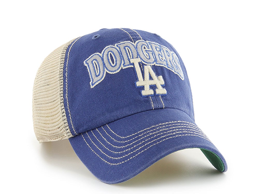 47 Brand Los Angeles Dodgers Tuscaloosa Vintage Royal Edition Clean Up Snapback Gorra