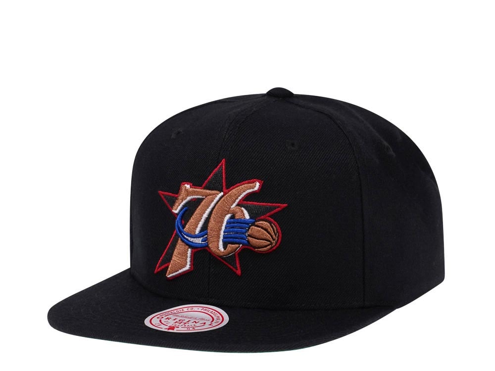 Mitchell & Ness Philadelphia 76ers Hardwood Classics Snapback Gorra