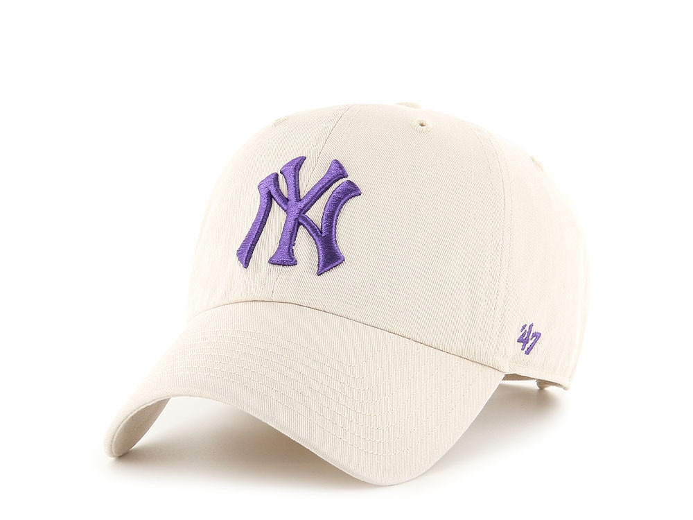 47Brand New York Yankees Bone Clean up Strapback Gorra