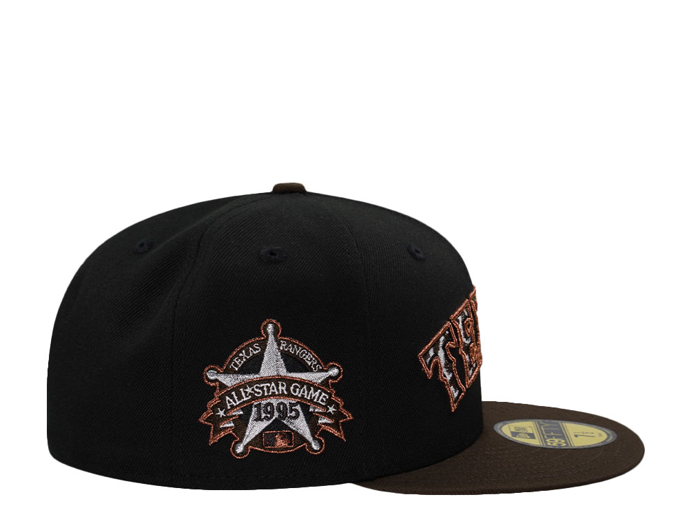 New Era Texas Rangers All Star Game 1995 Walnut Two Tone Edition 59Fifty Fitted Gorra