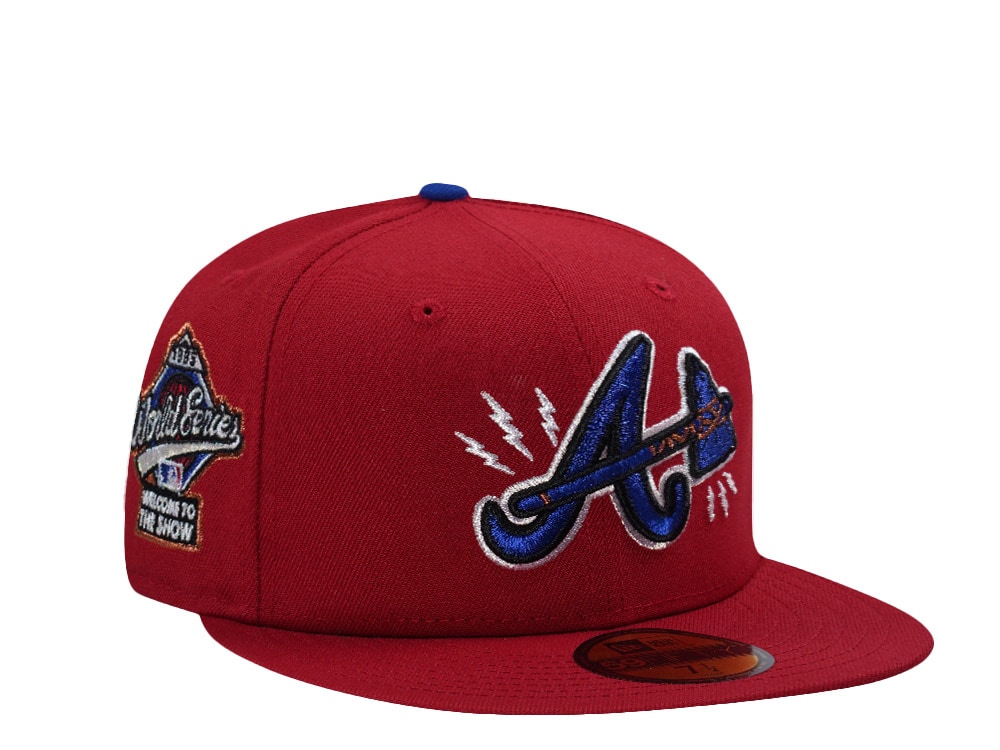 New Era Atlanta Braves World Series 1995 Pinot Prime Edition 59Fifty Fitted Gorra