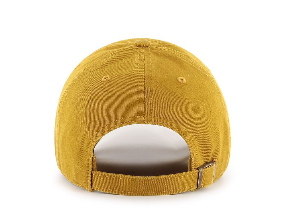 47 Brand New York Yankees Flat Gold Clean Up Strapback Gorra