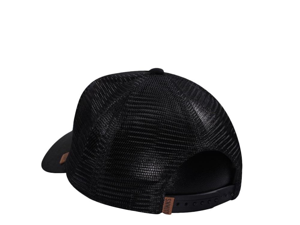 Djinns Lazy Sunday Classic Black Trucker Snapback Gorra