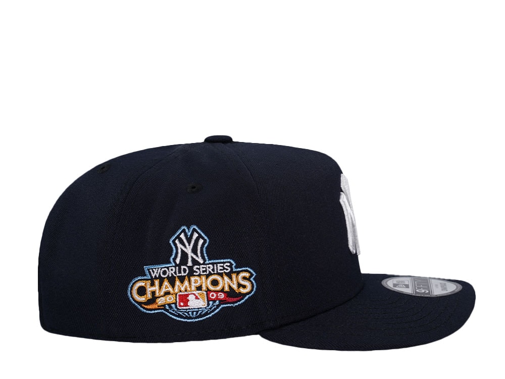 New Era New York Yankees World Series Champions 2009 Navy 9Fifty A Frame Snapback Gorra