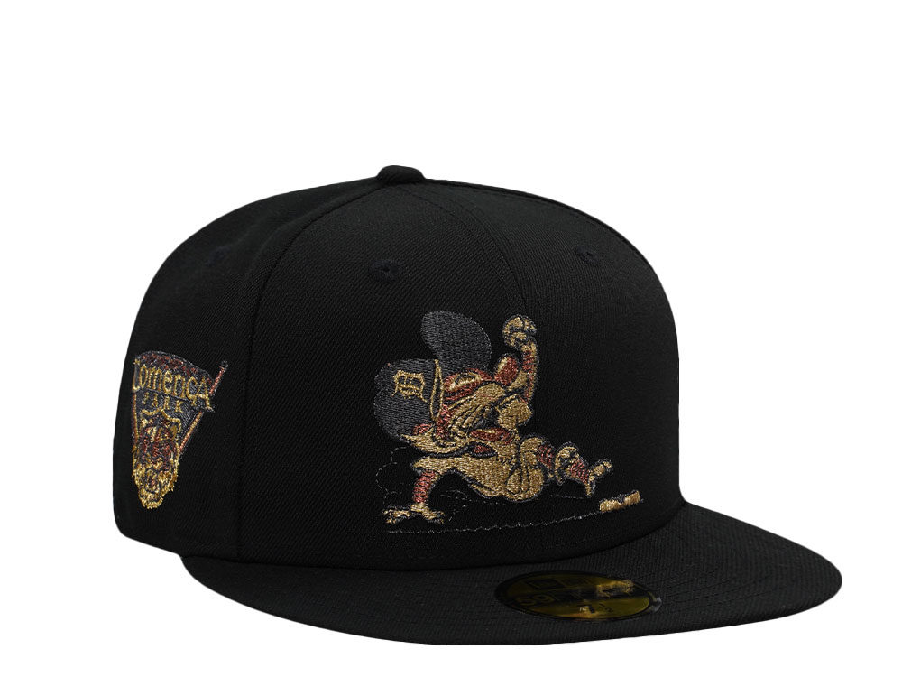 New Era Detroit Tigers Comercia Park Black Prime Edition 59Fifty Fitted Gorra