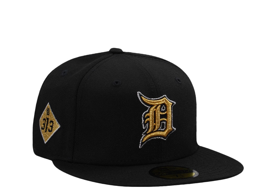 New Era Detroit Tigers Motor City Black Prime Edition 59Fifty Fitted Gorra