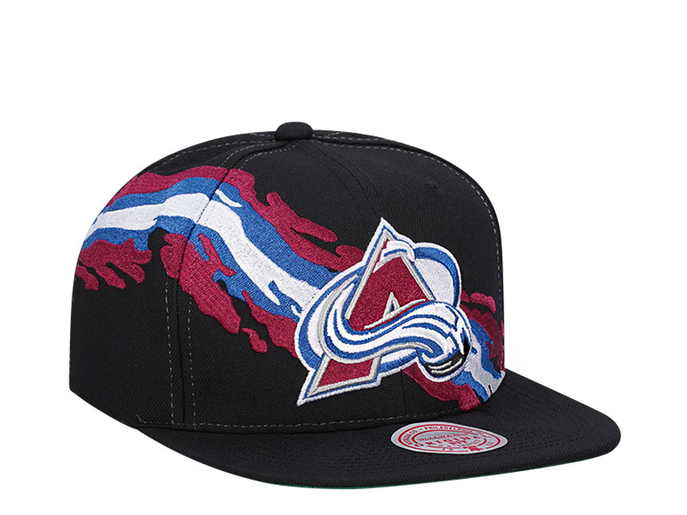 Mitchell & Ness Colorado Avalanche Vintage Paintbrush Snapback Gorra