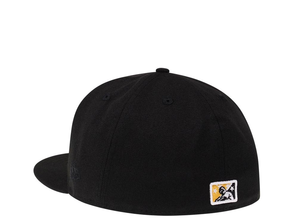 New Era Bradenton Marauders Black and Yellow Edition 59Fifty Fitted Gorra
