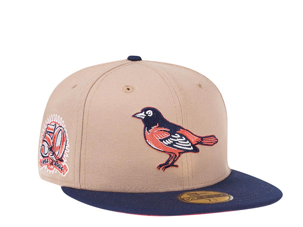 New Era Baltimore Orioles 50th Anniversary Prime Two Tone Edition 59Fifty Fitted Gorra