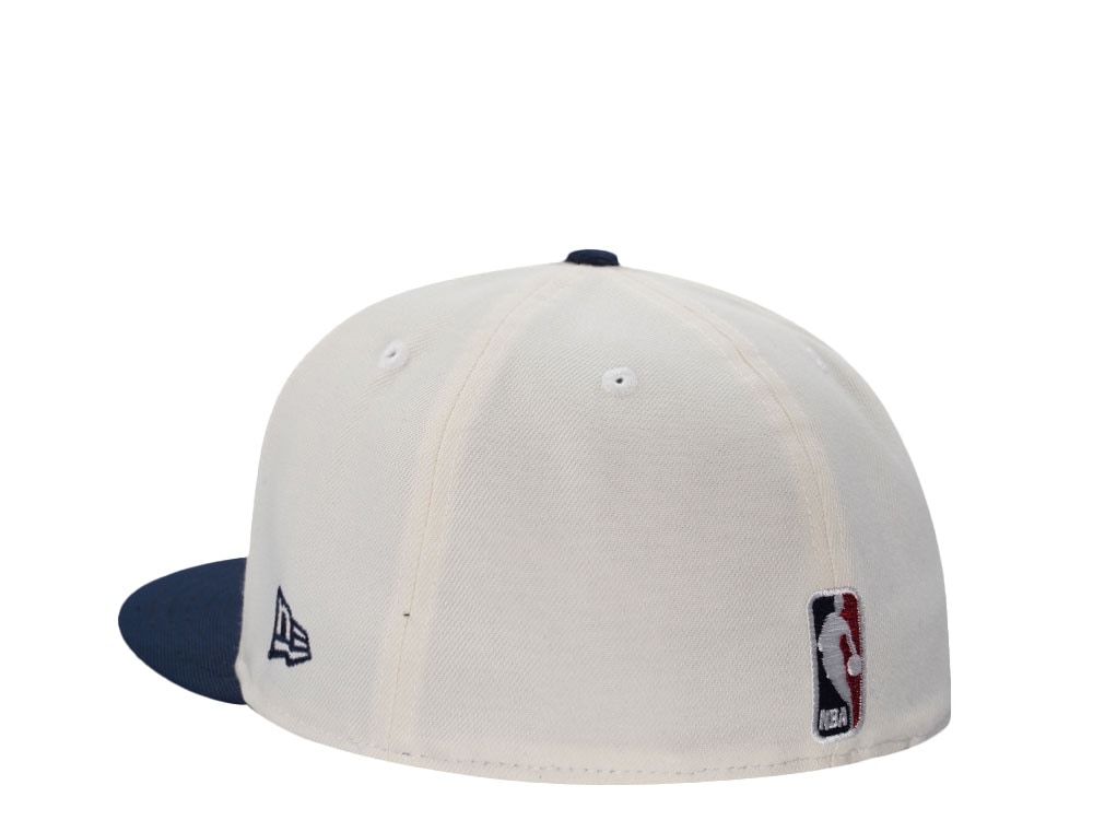 New Era Detroit Pistons 20th Anniversary Chrome Two Tone Edition 59Fifty Fitted Gorra