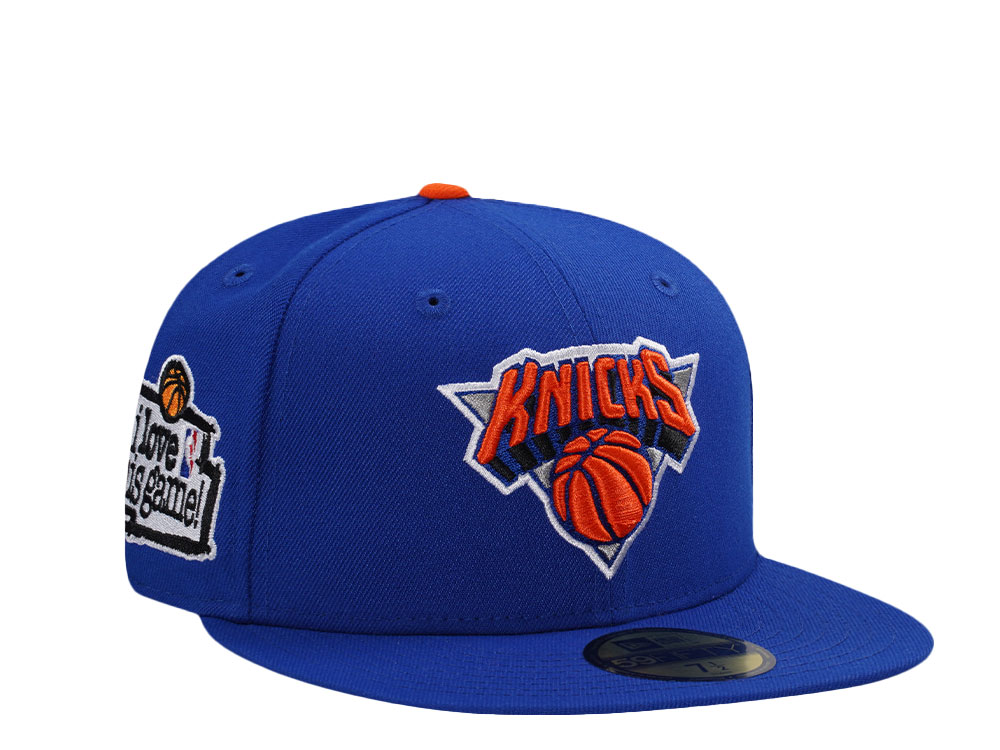 New Era New York Knicks Love Rush Blue Prime Edition 59Fifty Fitted Gorra
