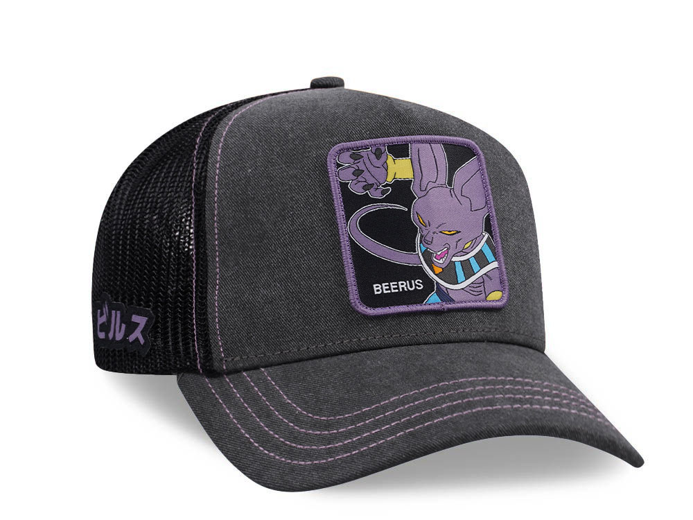 Capslab Dragon Ball Super Beerus Trucker Snapback Gorra