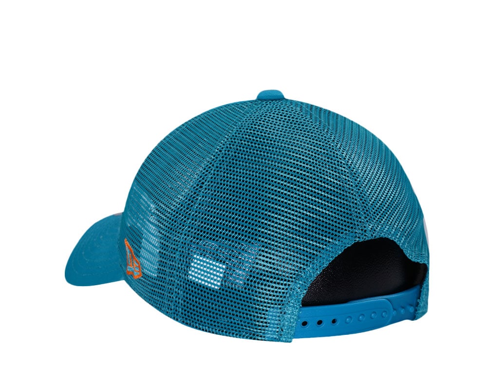 New Era Miami Dolphins Super Bowl VII Teal Trucker Edition 9Twenty Snapback Gorra