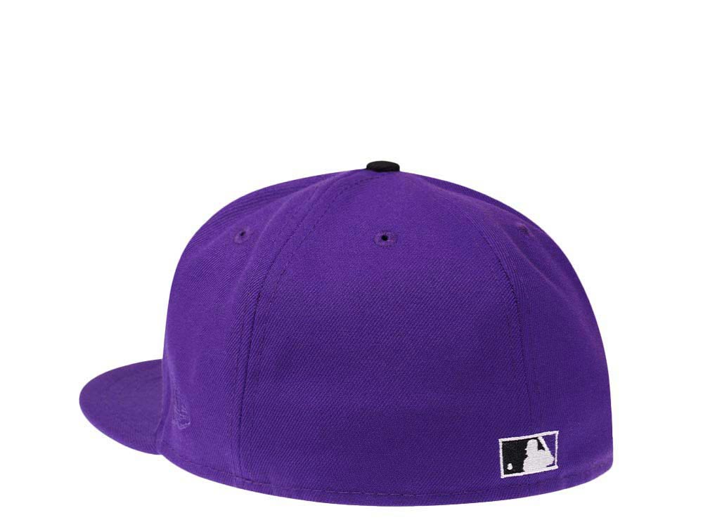 New Era Colorado Rockies 20th Anniversary Purple Edition 59Fifty Fitted Gorra