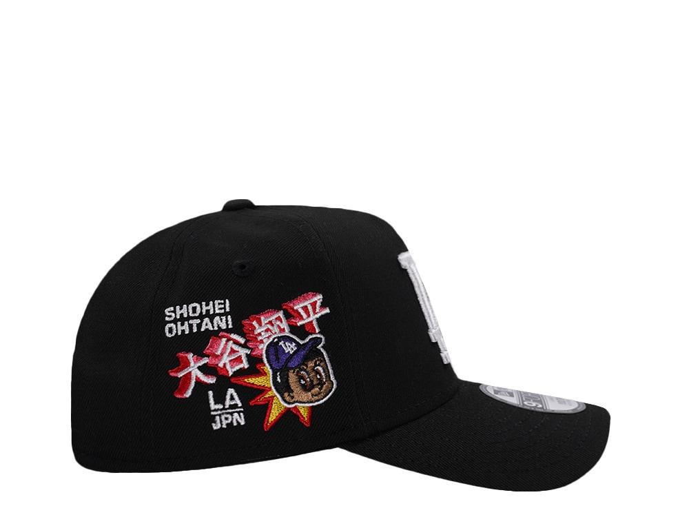 New Era Los Angeles Dodgers Ohtani Black Prime Edition Kids 9Forty A Frame Snapback Gorra