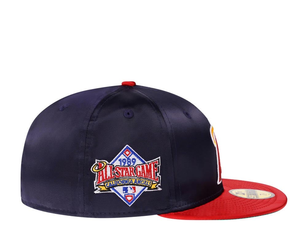 New Era California Angels All Star Game 1989 Satin Elite Edition 59Fifty Fitted Gorra