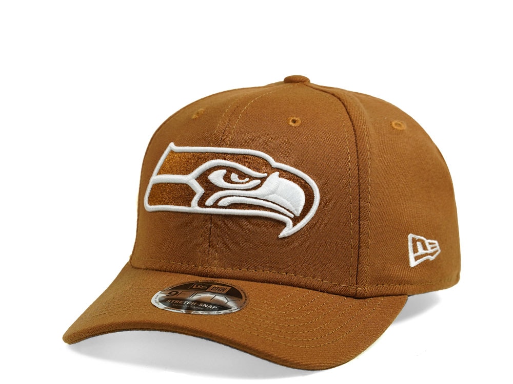 New Era Seattle Seahawks Toasted Peanut Edition 9Fifty Stretch Snapback Gorra