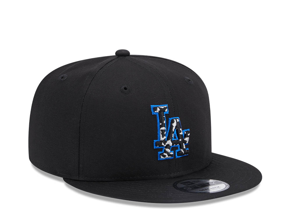 New Era Los Angeles Dodgers Seasonal Infill Black Edition 9Fifty Snapback Gorra
