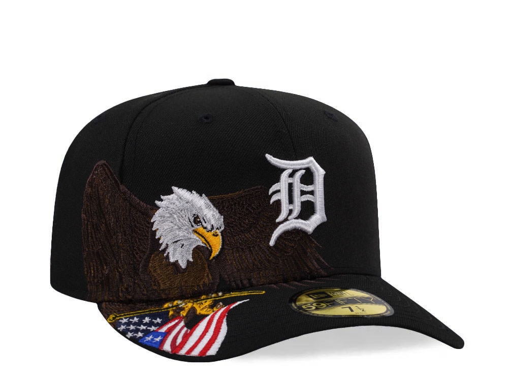 New Era Detroit Tigers American Eagle Black Edition 59Fifty Fitted Gorra
