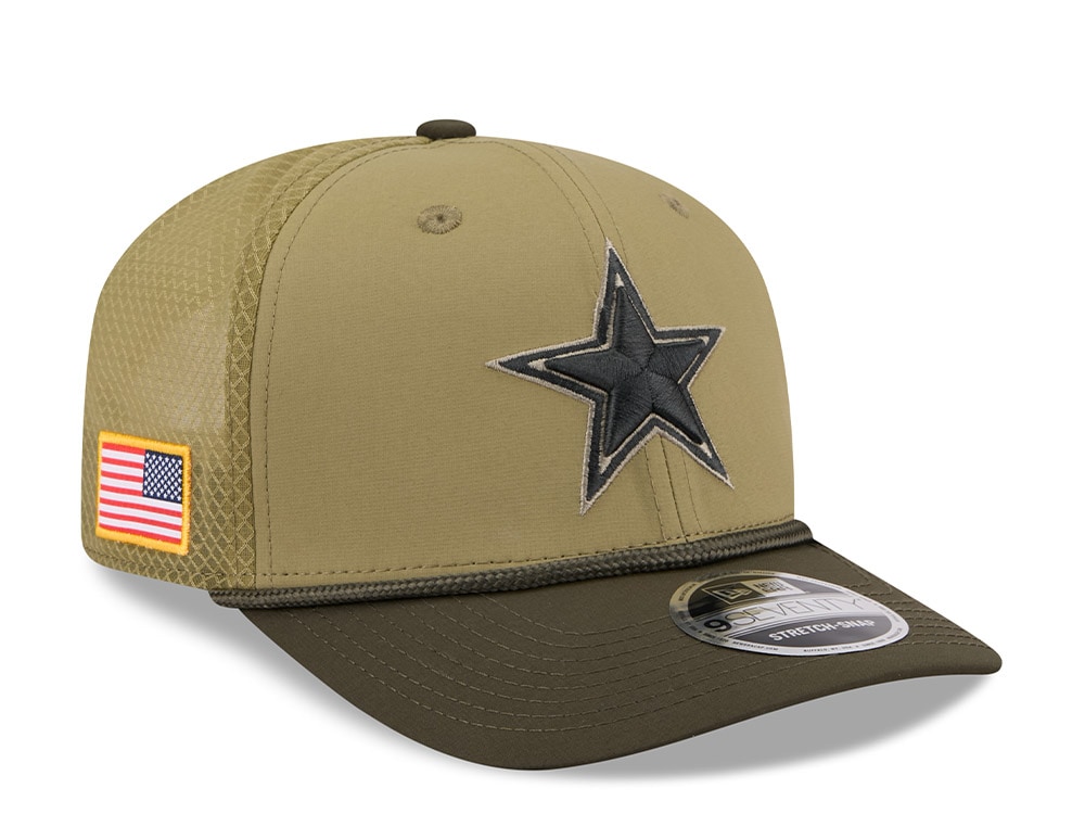 New Era Dallas Cowboys Salute To Service 2025 9Seventy Snapback Gorra