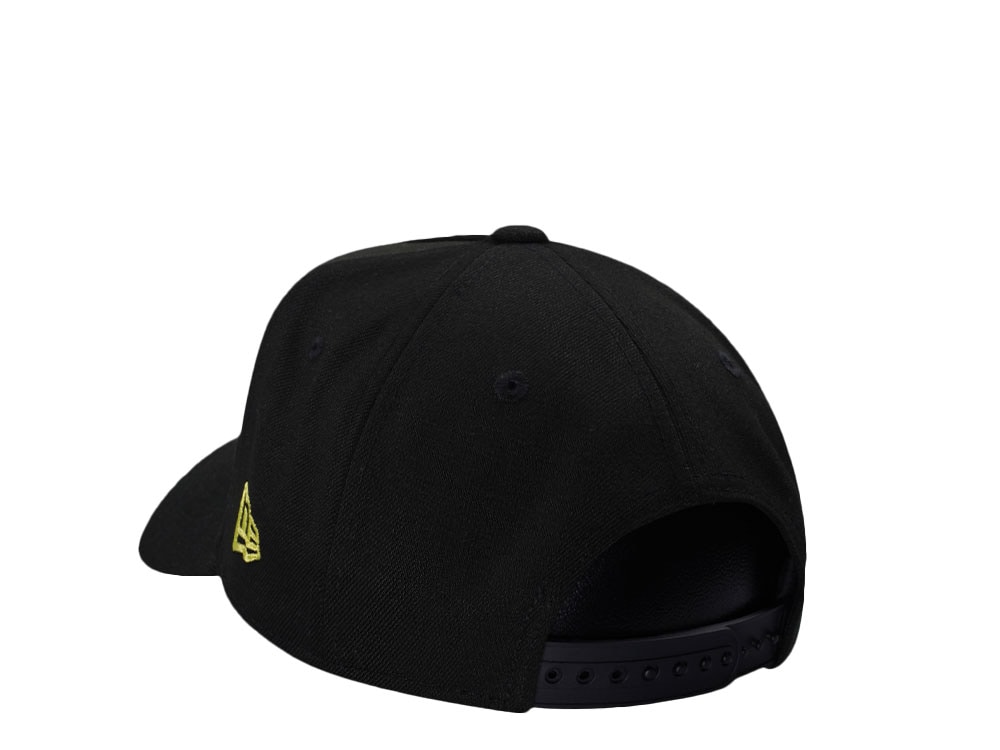 New Era Anaheim Ducks 10th Anniversary Neon Black Prime Edition 9Forty A Frame Snapback Gorra