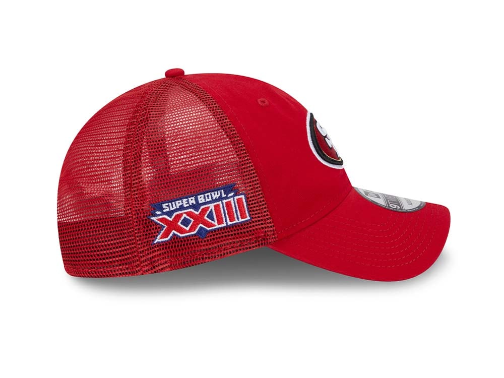 New Era San Francisco 49ers Super Bowl XXIII Trucker Edition 9Twenty Snapback Gorra