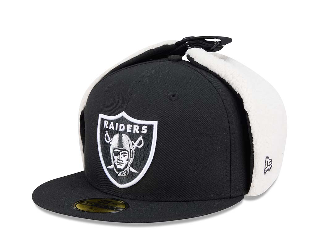 New Era Las Vegas Raiders Classic Black 59Fifty Dogear Fitted Gorra