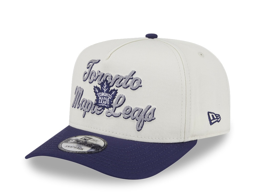 New Era Toronto Maple Leafs Chainstitch 9Fifty A Frame Snapback Gorra