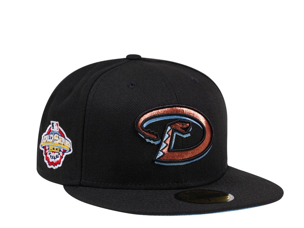 New Era Arizona Diamondbacks World Series 2001 Glacier Blue Edition 59Fifty Fitted Gorra