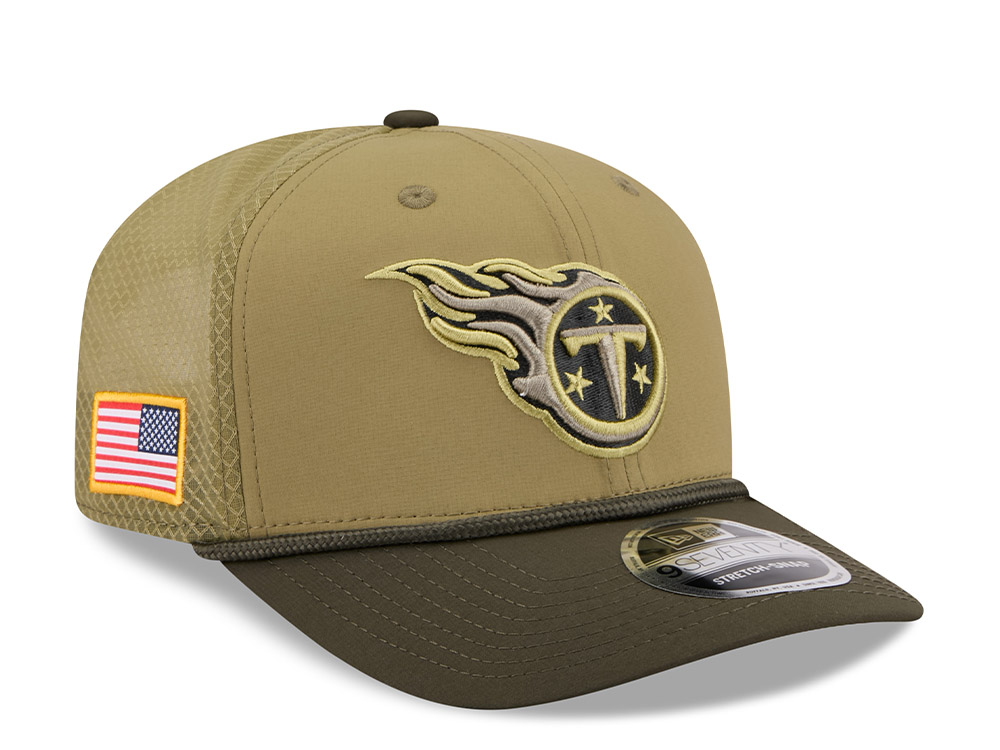 New Era Tennessee Titans Salute To Service 2025 9Seventy Snapback Gorra