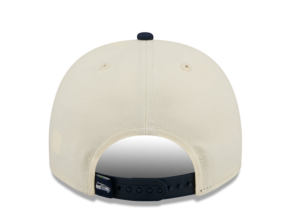New Era Seattle Seahawks 1976 Classic Chrome Edition 9Fifty A Frame Snapback Gorra
