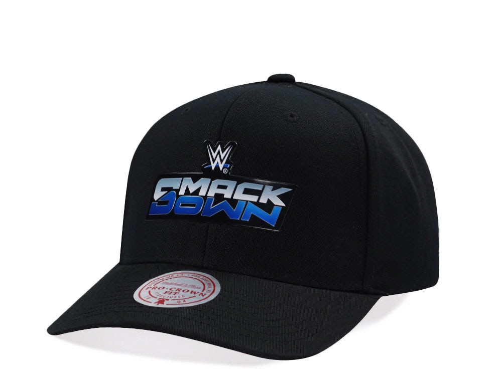 Mitchell & Ness Wrestlemania WWE Smack Down Pro Crown Snapback Gorra