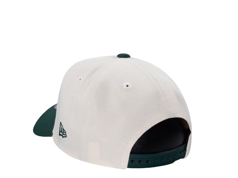 New Era Oakland Athletics Baseball Club Chrome Two Tone Edition 9Forty A Frame Snapback Gorra