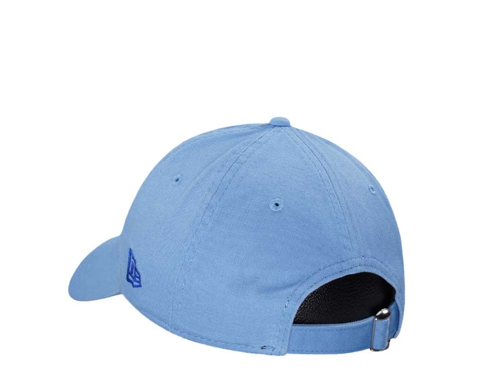 New Era Atlanta Braves Skull Sky Blue 9Twenty Strapback Gorra
