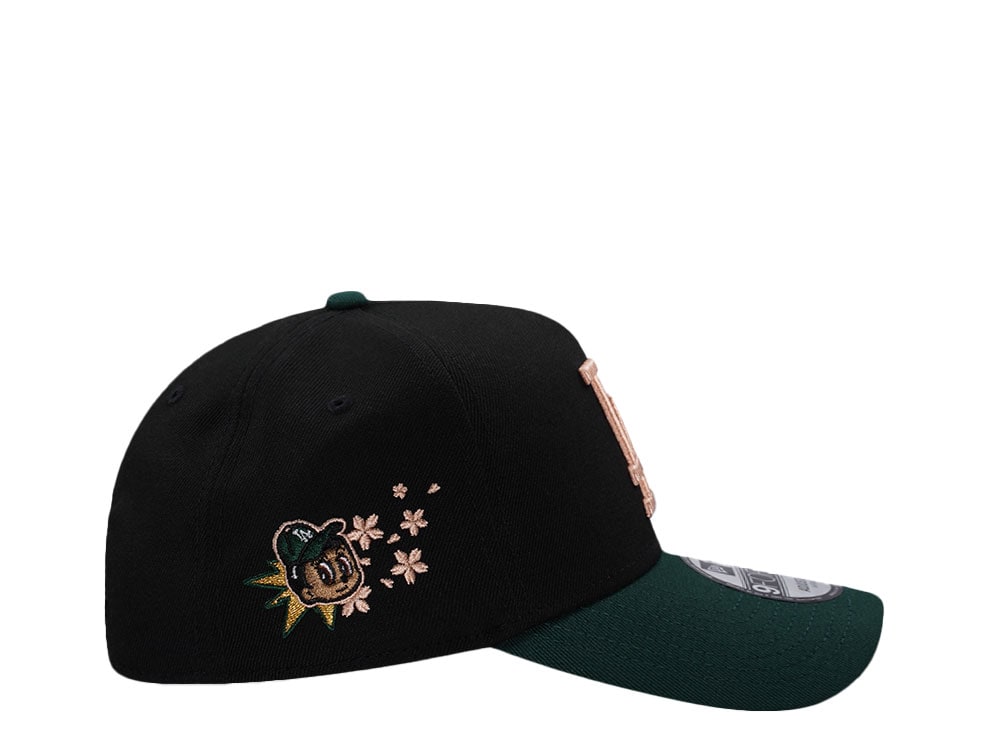 New Era Los Angeles Dodgers Ohtani Black Two Tone Edition 9Forty A Frame Snapback Gorra