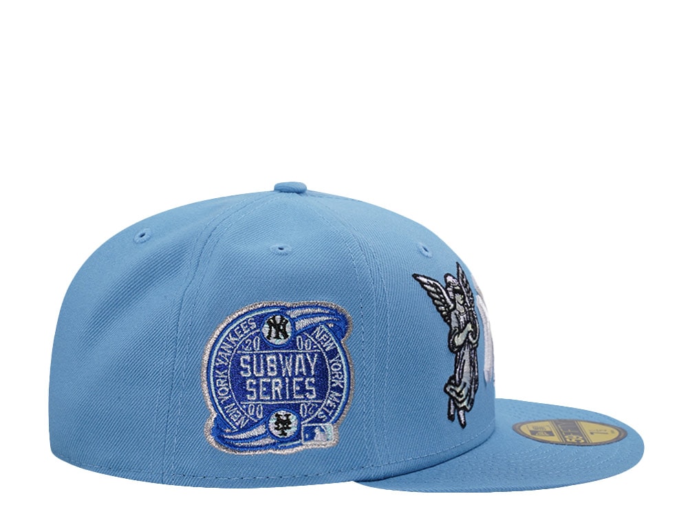 New Era New York Yankees Subway Series Angel Sky Blue Prime Edition 59Fifty Fitted Gorra
