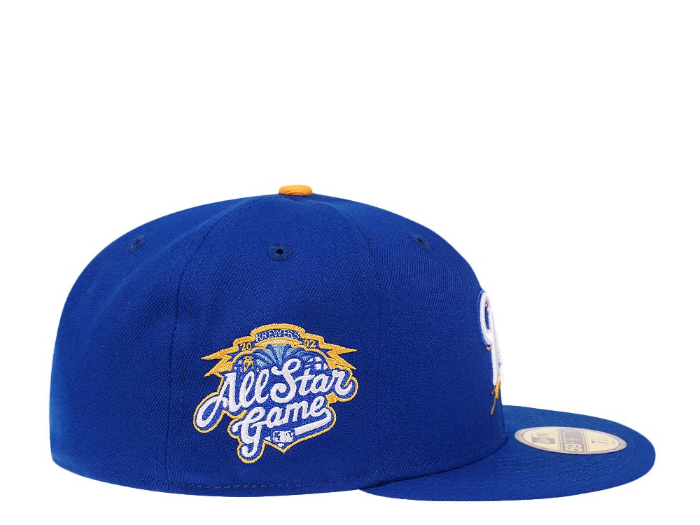 New Era Milwaukee Brewers All Star Game 2002 Glacier Blue Edition 59Fifty Fitted Gorra