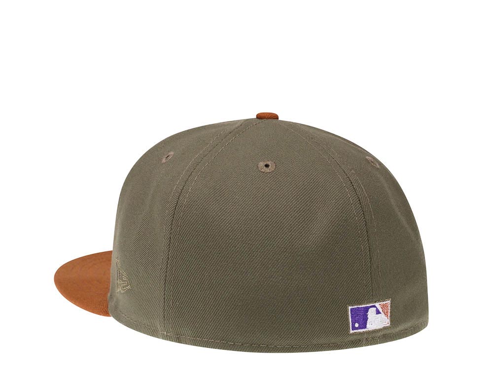 New Era Colorado Rockies 1993 Copper Olive Two Tone Prime Edition 59Fifty Fitted Gorra