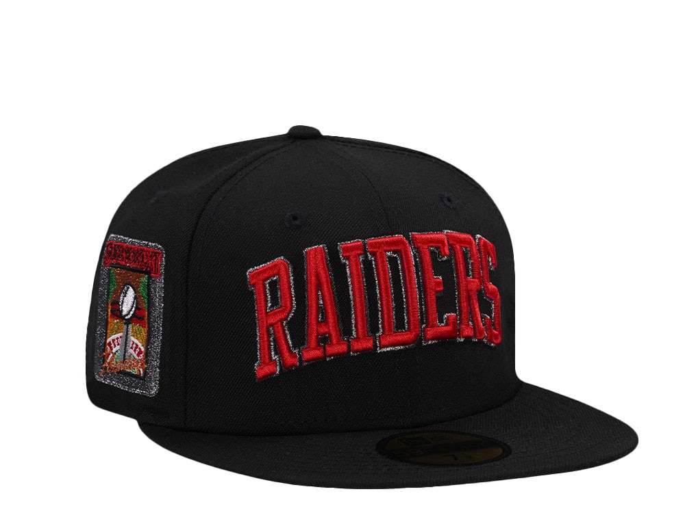 New Era Las Vegas Raiders Super Bowl XI Black Prime Edition 59Fifty Fitted Gorra