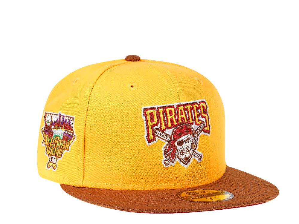 New Era Pittsburgh Pirates All Star Game 2006 Bourbon Two Tone Edition 59Fifty Fitted Gorra