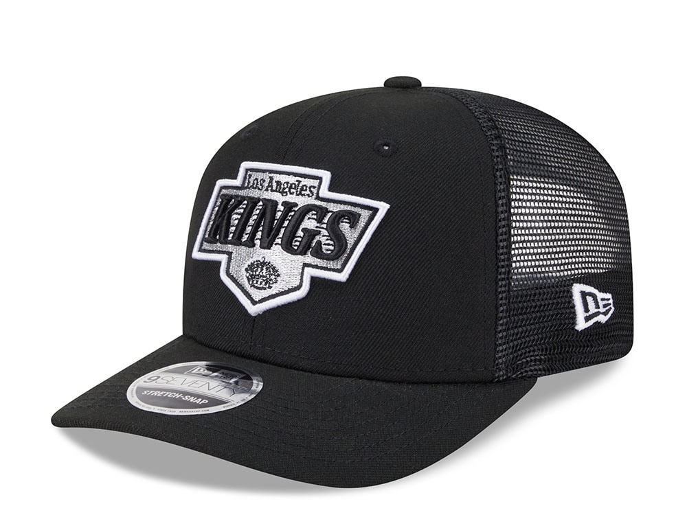 New Era Los Angeles Kings Black Edition 9Seventy Trucker Snapback Gorra