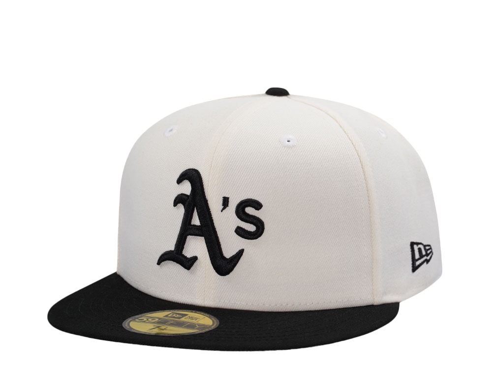 New Era Oakland Athletics Chrome Classic Two Tone Edition 59Fifty Fitted Gorra