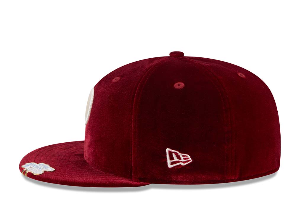 New Era Philadelphia Phillies World Series 1980 Velvet 59Fifty Fitted Gorra