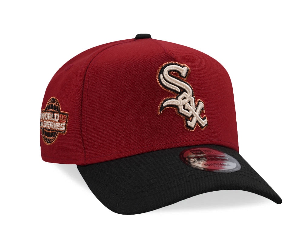 New Era Chicago White Sox World Series 2005 Red Two Tone Edition 9Forty A Frame Snapback Gorra
