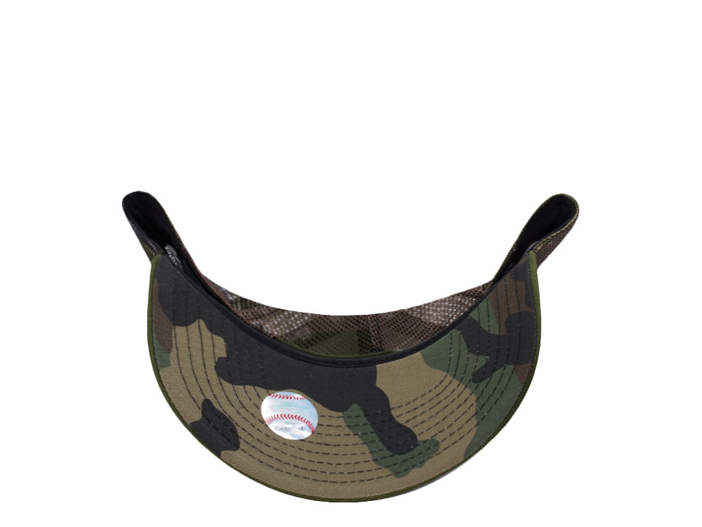 New Era New York Yankees Camo Prime Trucker Edition 9Forty A Frame Snapback Gorra