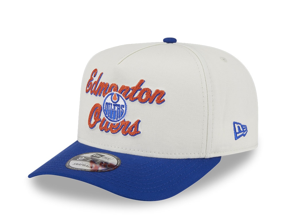 New Era Edmonton Oilers Chainstitch 9Fifty A Frame Snapback Gorra