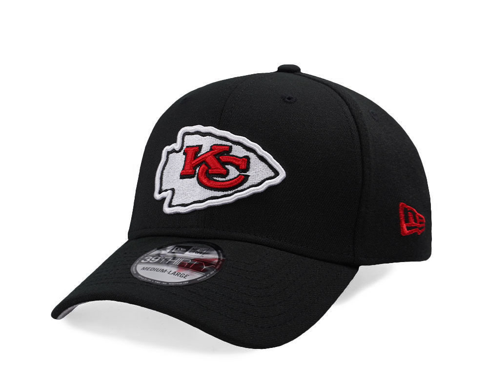 New Era Kansas City Chiefs Black Classic Edition 39Thirty Stretch Fit Gorra