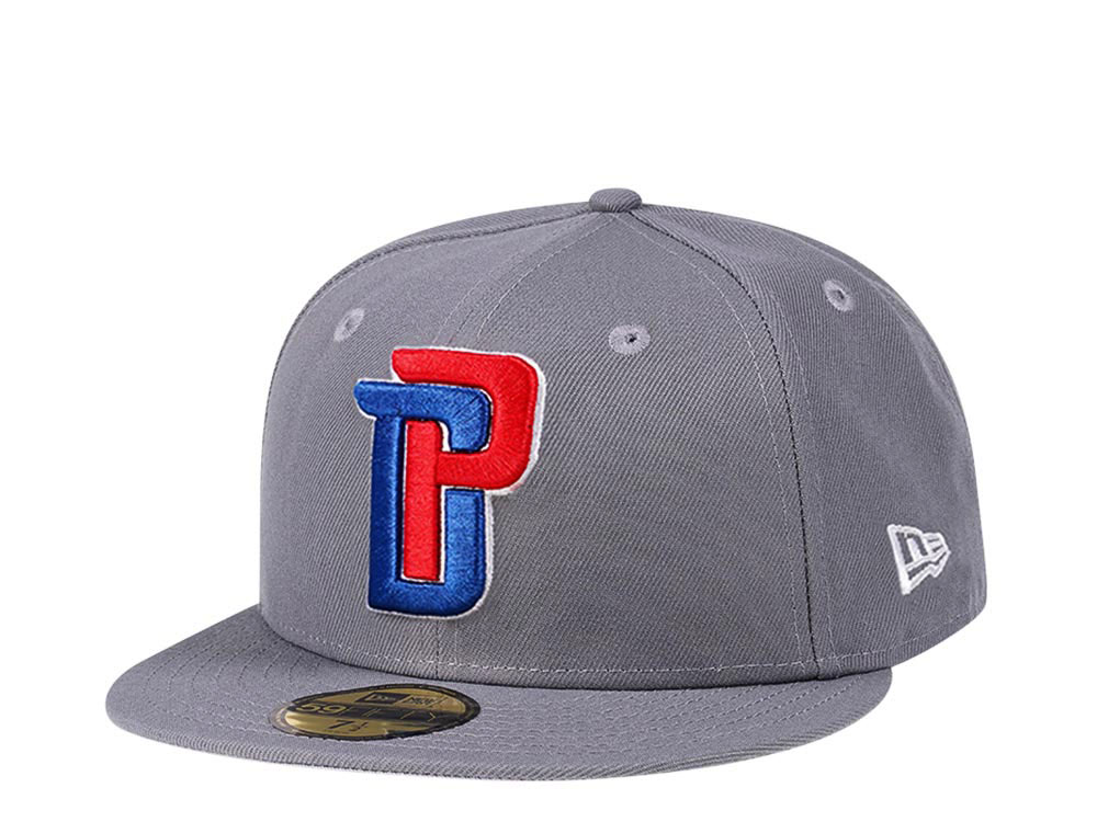 New Era Detroit Pistons Gray Edition 59Fifty Fitted Gorra