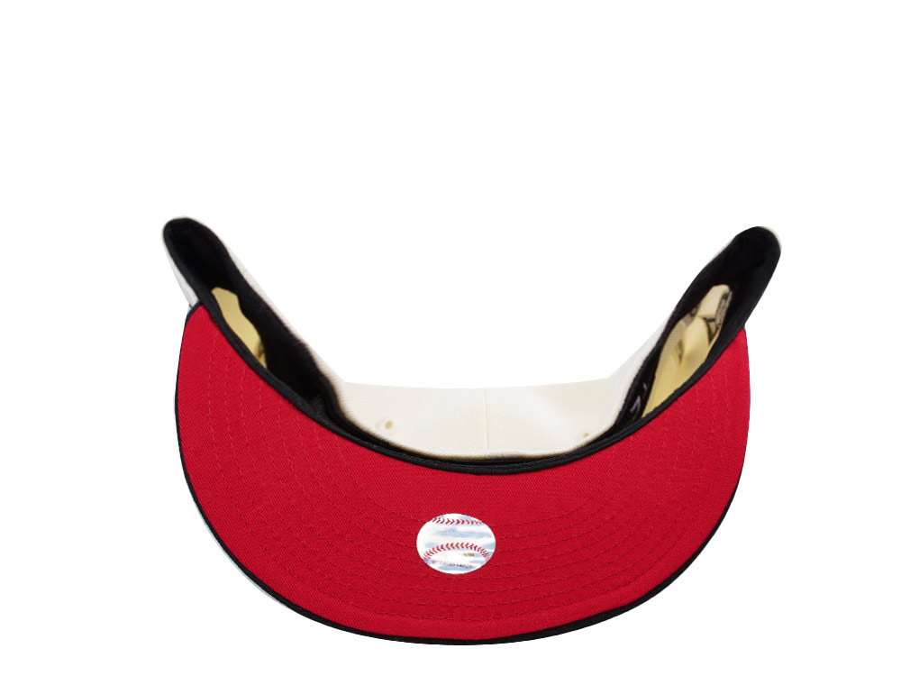 New Era Atlanta Braves World Series 1995 Chrome Two Tone Edition 59Fifty Fitted Gorra