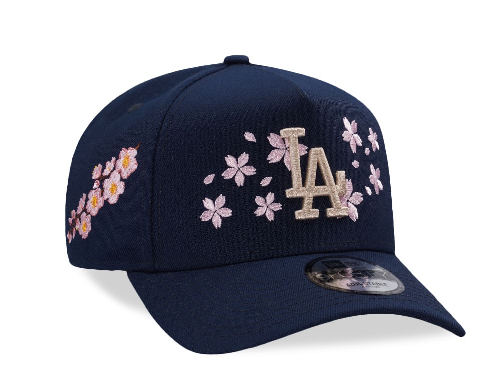 New Era Los Angeles Dodgers Ocean Sakura Edition 9Forty A Frame Snapback Gorra